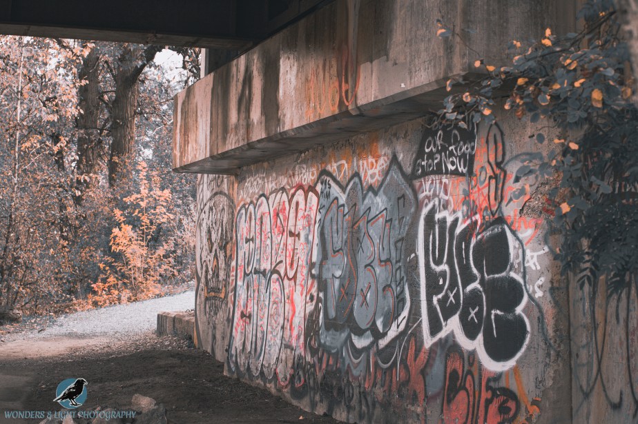 Graffiti at the Rivers&nbsp;Edge